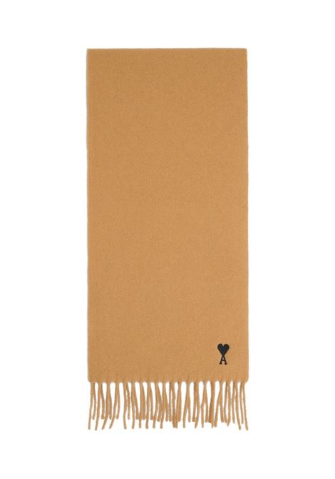 adc scarf unisex caramel AMI PARIS | USF677.334280